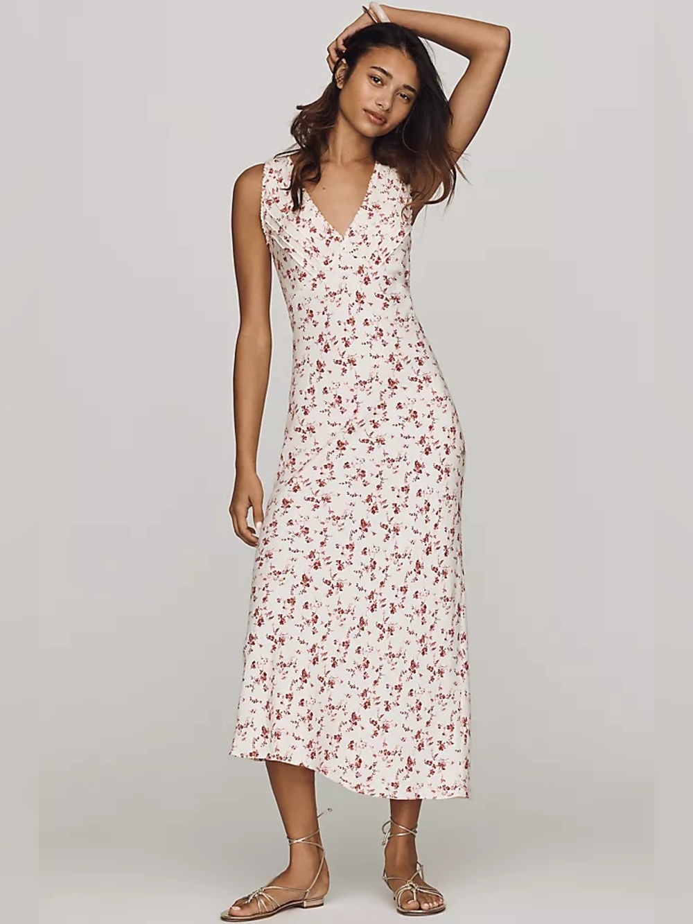 NWT Reformation Anna-Claire Midi Dress